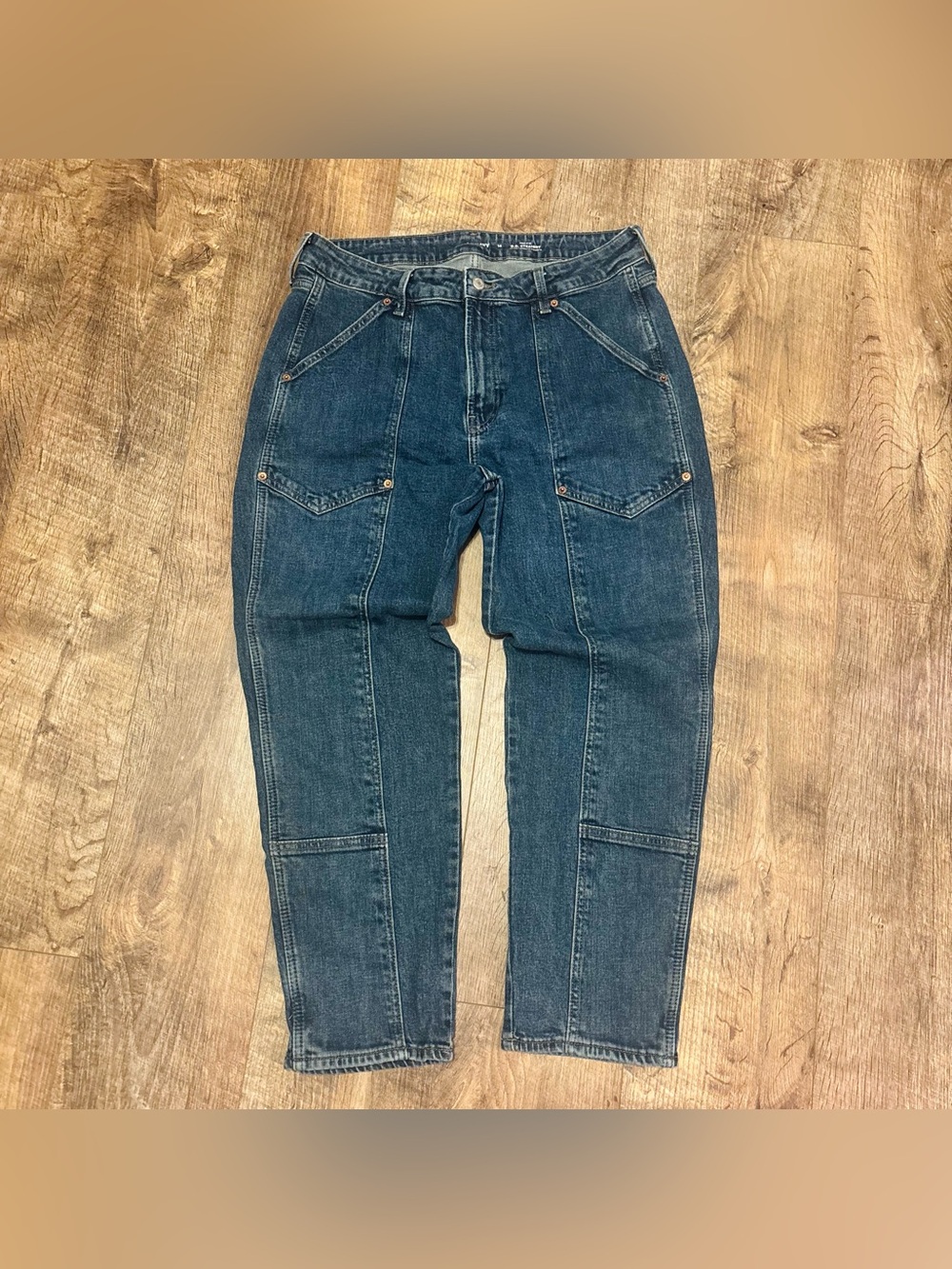 High Rise Straight jeans